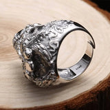 Bague motard tête de mort (Argent) Le Pratique du Motard