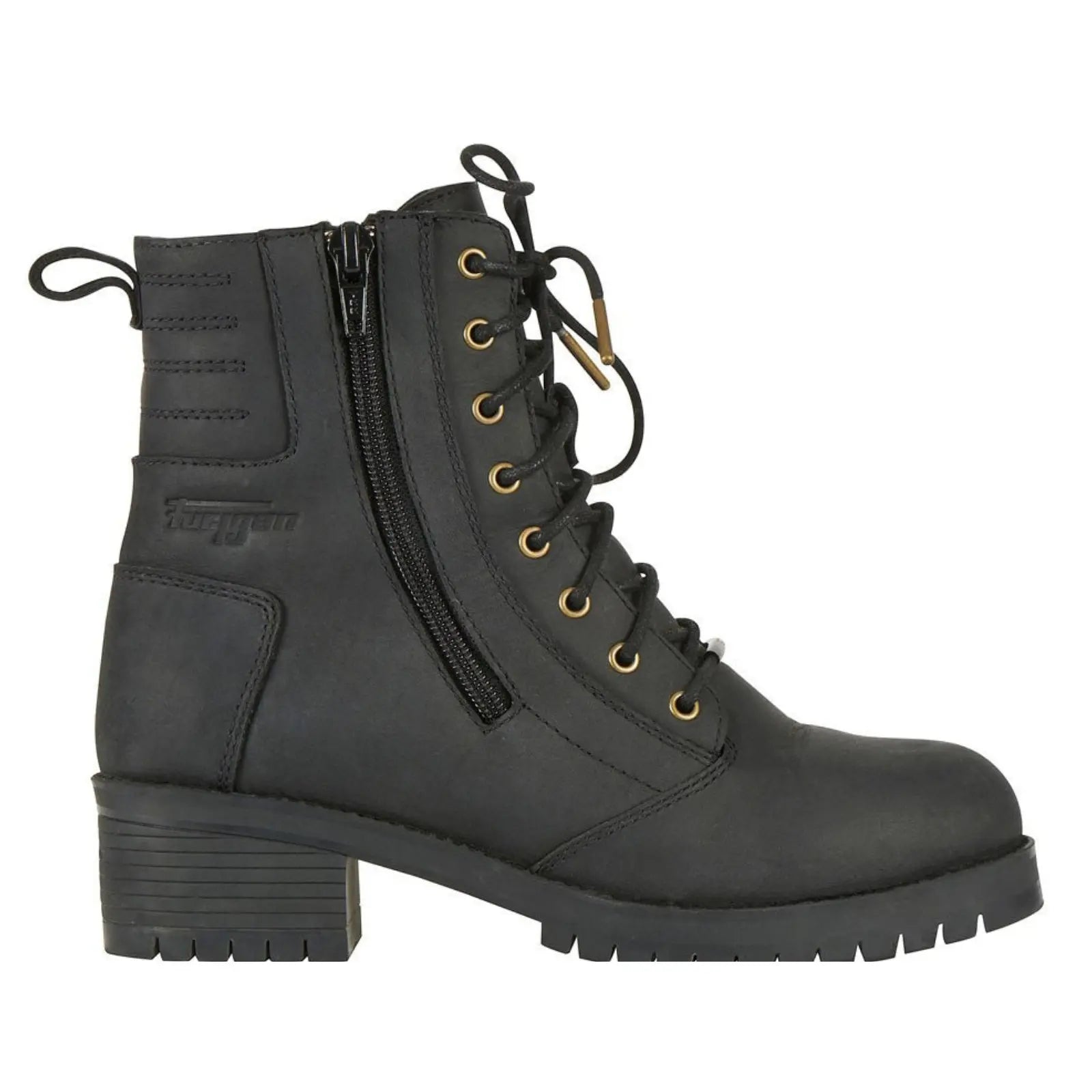 Chaussures Moto Cuir Femme Furygan JANIS LADY Noir — CE A - LE PRATIQUE DU MOTARD