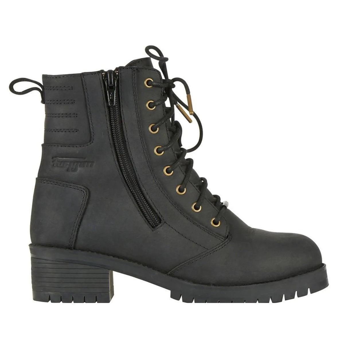 Chaussures Moto Cuir Femme Furygan JANIS LADY Noir — CE A - LE PRATIQUE DU MOTARD