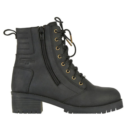 Chaussures Moto Cuir Femme Furygan JANIS LADY Noir — CE A - LE PRATIQUE DU MOTARD