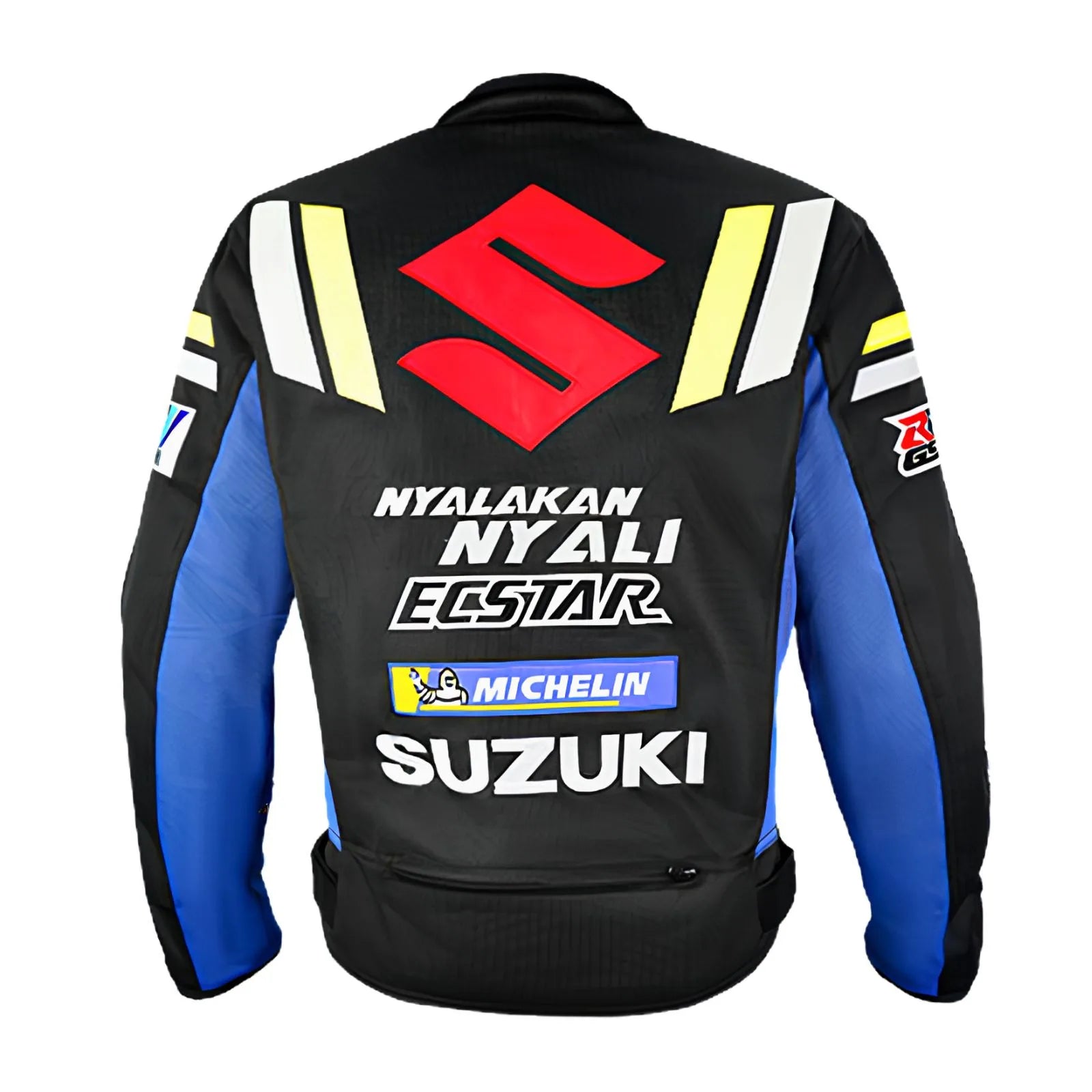 Blouson moto été | Suzuki Bleu et noir - LE PRATIQUE DU MOTARD