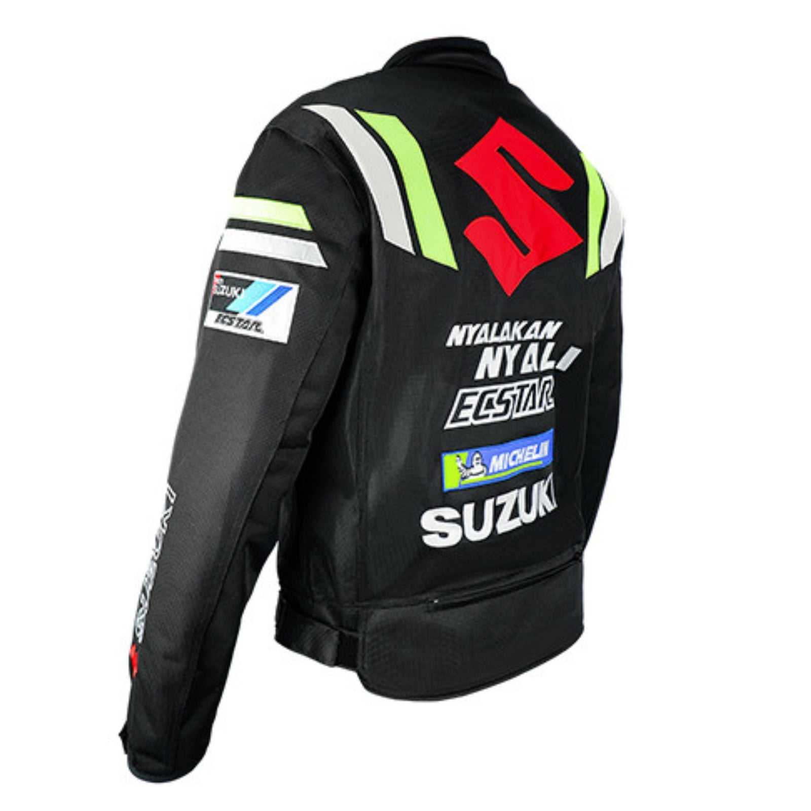 Blouson Moto Été | Suzuki Racing Team Noir - LE PRATIQUE DU MOTARD