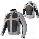Black Summer Motorcycle Jacket | Approved + Back Protector