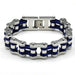 Silver/Blue