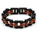 Black/Orange
