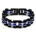 Black/Blue/Silver