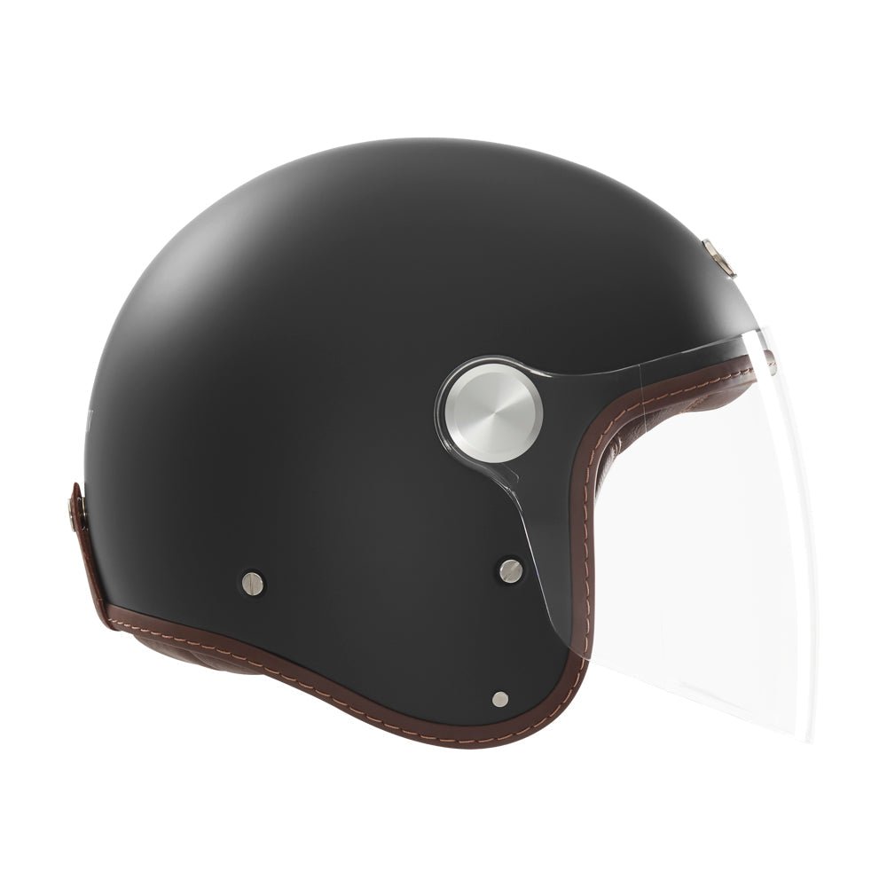 Casque Jet Kulte II Noir Mat — EXKLUSIV - LE PRATIQUE DU MOTARD