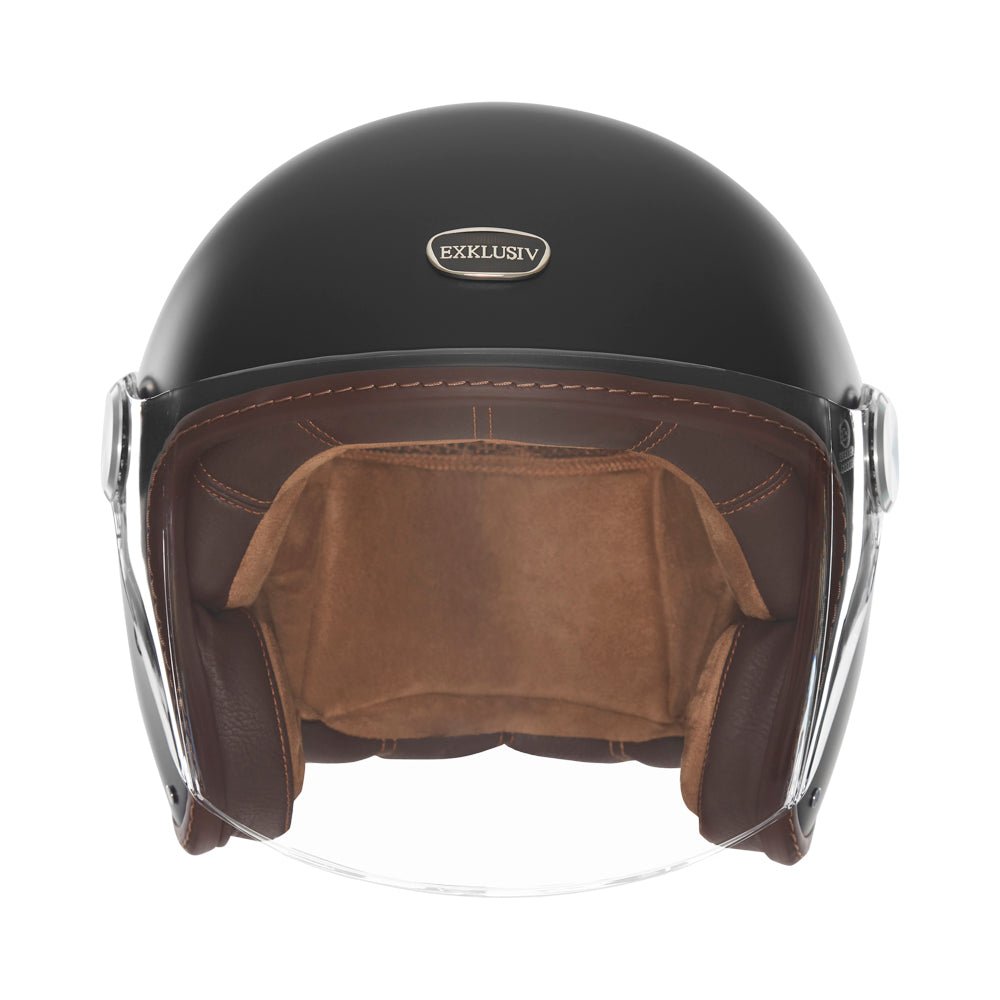 Casque Jet Kulte II Noir Mat — EXKLUSIV - LE PRATIQUE DU MOTARD