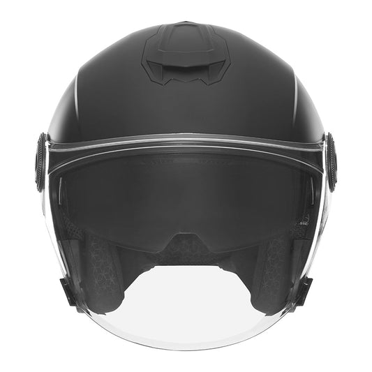 Casque Jet Nitro Noir Mat — EXKLUSIV - LE PRATIQUE DU MOTARD