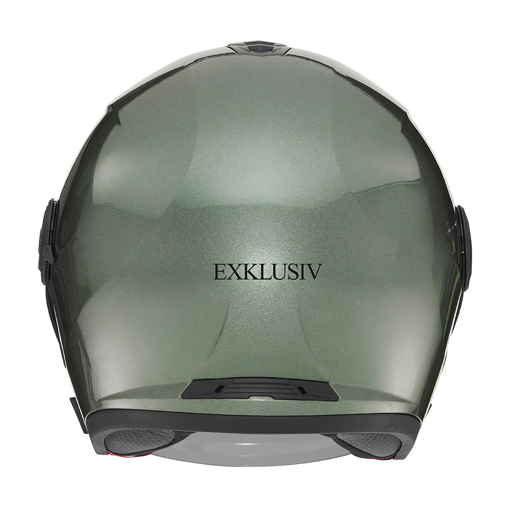 Casque Jet Nitro Vert — EXKLUSIV - LE PRATIQUE DU MOTARD