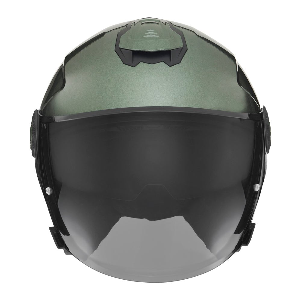 Casque Jet Nitro Vert — EXKLUSIV - LE PRATIQUE DU MOTARD