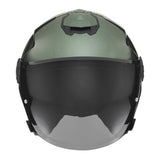 Casque Jet Nitro Vert — EXKLUSIV - LE PRATIQUE DU MOTARD