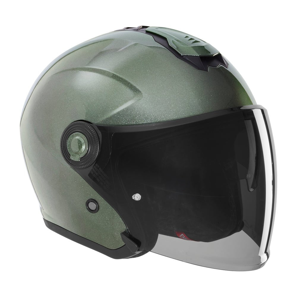 Casque Jet Nitro Vert — EXKLUSIV - LE PRATIQUE DU MOTARD