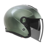 Casque Jet Nitro Vert — EXKLUSIV - LE PRATIQUE DU MOTARD