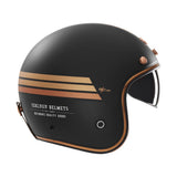 Casque Jet Volt Liner Noir Mat/Or — EXKLUSIV - LE PRATIQUE DU MOTARD