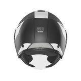 Casque Moto Jet N182 Round Noir Mat Argent | NOX - LE PRATIQUE DU MOTARD