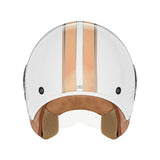 Casque Moto Jet N210 EVO Blanc Orange Pastel | NOX - LE PRATIQUE DU MOTARD