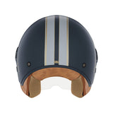 Casque Moto Jet N210 EVO Bleu Mat Gris Nardo | NOX - LE PRATIQUE DU MOTARD