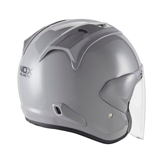Casque Moto Jet N 220S Gris Nardo | NOX - LE PRATIQUE DU MOTARD