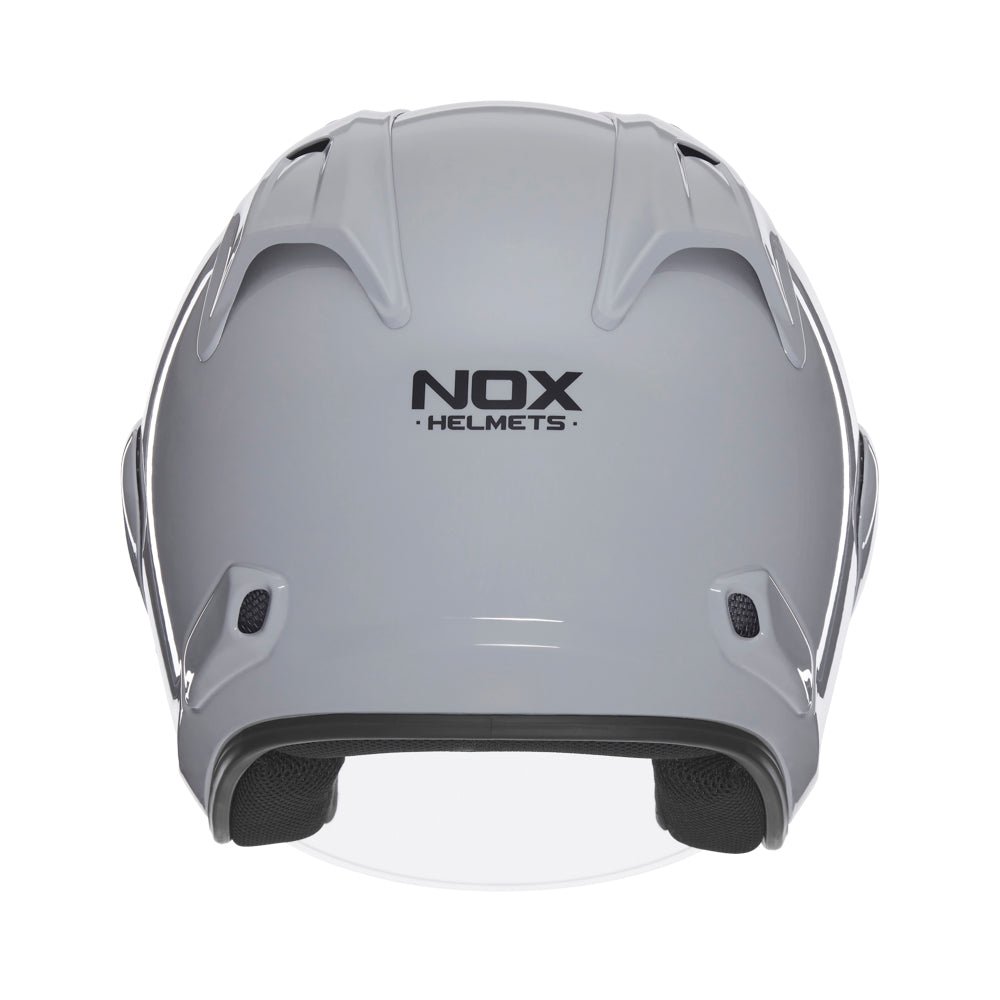 Casque Moto Jet N 220S Gris Nardo | NOX - LE PRATIQUE DU MOTARD