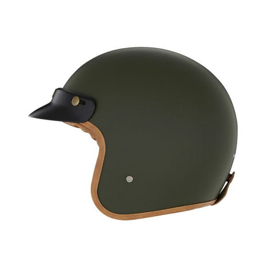 Casque Moto Jet N243 Kaki Mat | NOX - LE PRATIQUE DU MOTARD