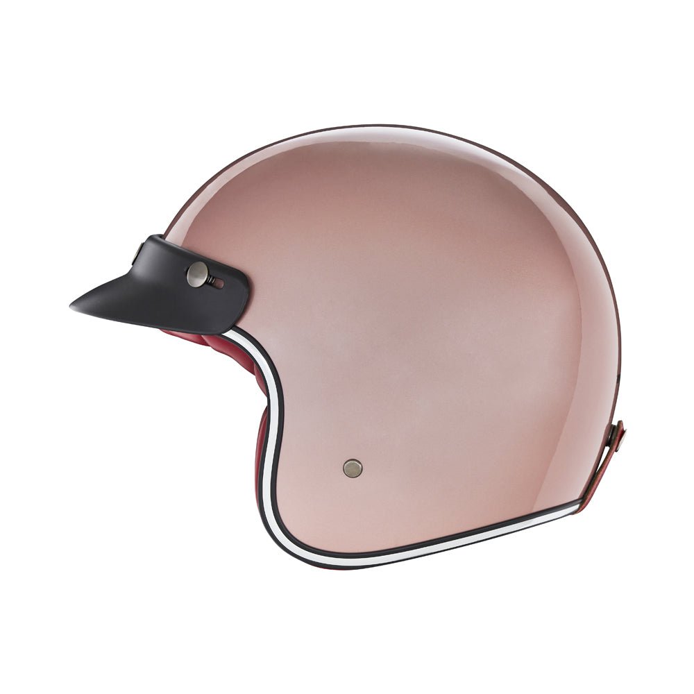 Casque Moto Jet N243 Or Rose | NOX - LE PRATIQUE DU MOTARD