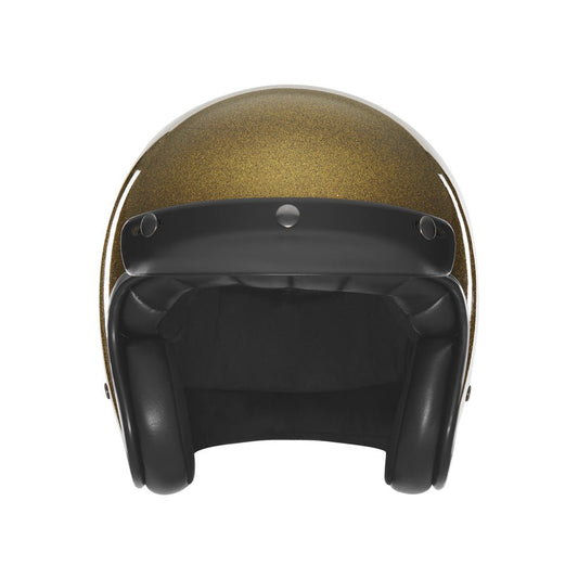 Casque Moto Jet N243 Pailleté Or | NOX - LE PRATIQUE DU MOTARD