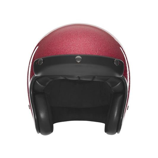 Casque Moto Jet N243 Pailleté Rose | NOX - LE PRATIQUE DU MOTARD