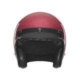 Casque Moto Jet N243 Pailleté Rose | NOX - LE PRATIQUE DU MOTARD