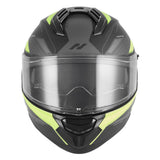 Casque Moto Intégral N304 - S Revo Noir Mat Jaune | NOX - LE PRATIQUE DU MOTARD