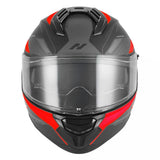 Casque Moto Intégral N304 - S Revo Noir Mat Rouge | NOX - LE PRATIQUE DU MOTARD