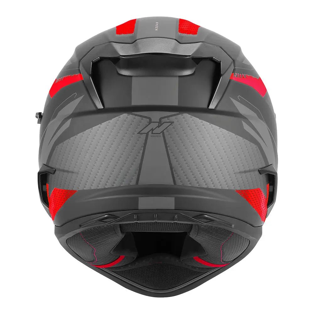 Casque Moto Intégral N304 - S Revo Noir Mat Rouge | NOX - LE PRATIQUE DU MOTARD