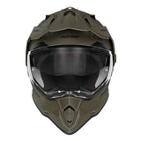 Casque Moto Cross N312 Kaki Mat | NOX - LE PRATIQUE DU MOTARD