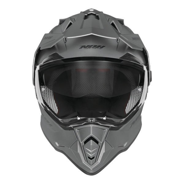 Casque Moto Cross N312 Titanium Mat | NOX - LE PRATIQUE DU MOTARD