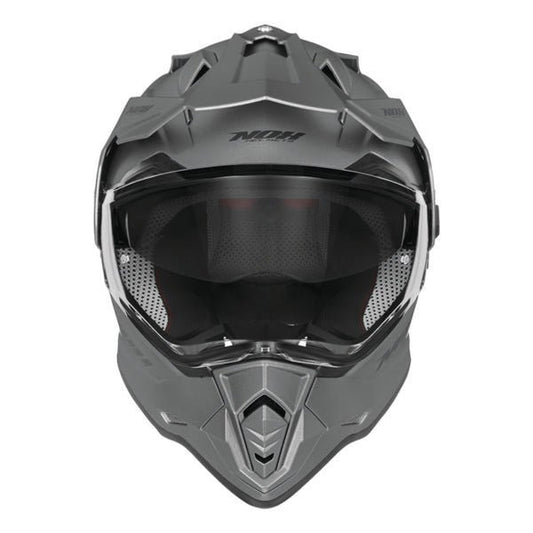 Casque Moto Cross N312 Titanium Mat | NOX - LE PRATIQUE DU MOTARD