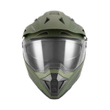 Casque Moto Trail N350 Kaki Mat | NOX - LE PRATIQUE DU MOTARD