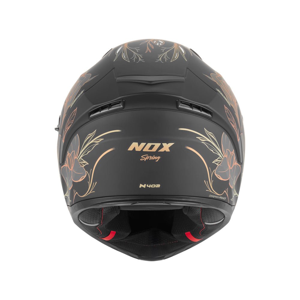 Casque Moto Intégral N402 Spring Or | NOX - LE PRATIQUE DU MOTARD