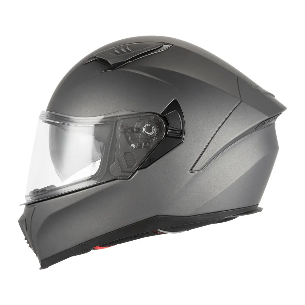 Casque Moto Intégral N402 Titanium Mat | NOX - LE PRATIQUE DU MOTARD