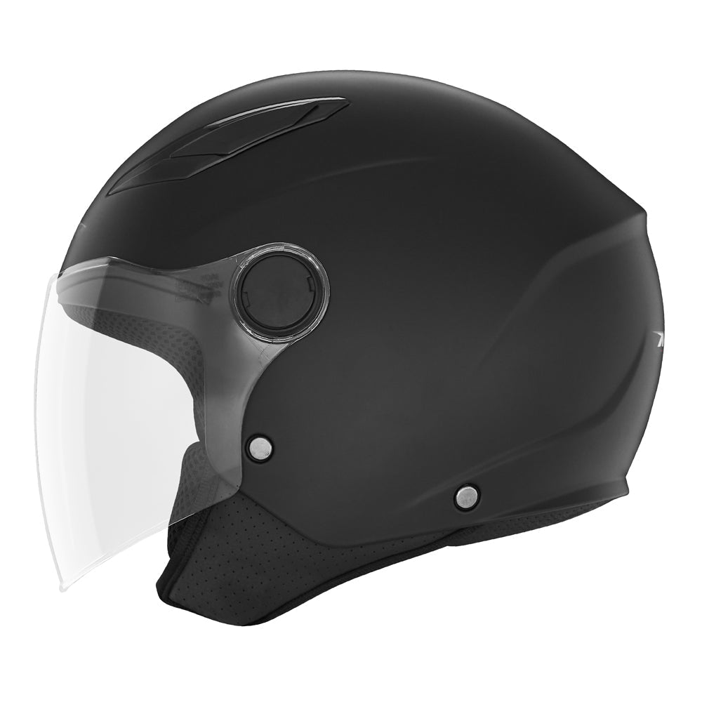 Casque Moto Jet N710 Noir Mat | NOX - LE PRATIQUE DU MOTARD