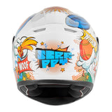 Casque Moto Intégral Enfant N731 Scrappy Blanc | NOX - LE PRATIQUE DU MOTARD