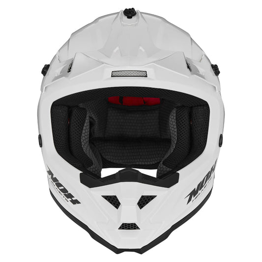 Casque Moto Cross Enfant N761 Blanc Perle | NOX - LE PRATIQUE DU MOTARD
