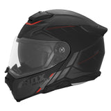 Casque Moto Modulable N967 Synchro Noir Mat Rouge | NOX - LE PRATIQUE DU MOTARD