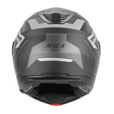 Casque Moto Modulable N968 Shift Noir Mat Argent | NOX - LE PRATIQUE DU MOTARD