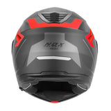 Casque Moto Modulable N968 Shift Noir Mat Rouge | NOX - LE PRATIQUE DU MOTARD