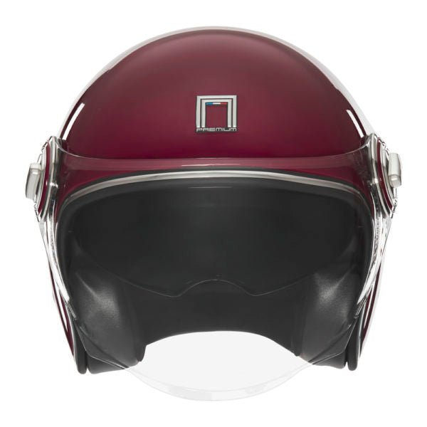Casque Moto Jet Heritage Bordeaux | NOX - LE PRATIQUE DU MOTARD
