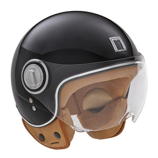 Casque Moto Jet Idol Noir Brillant | NOX - LE PRATIQUE DU MOTARD