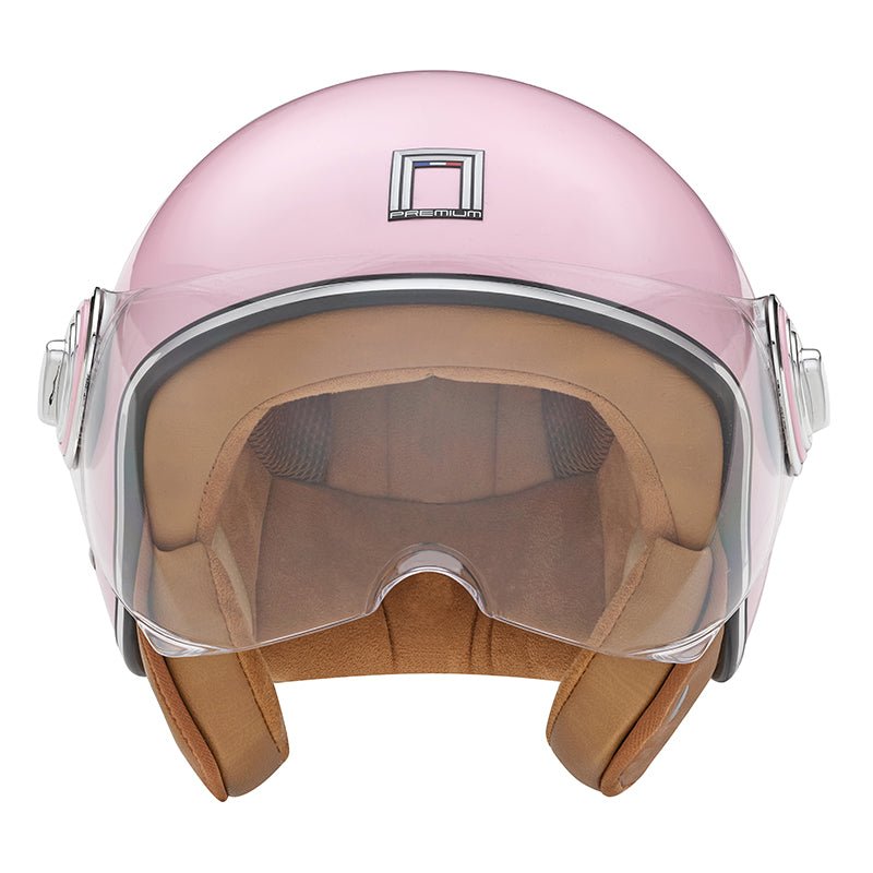 Casque Moto Jet Idol Rose Pastel | NOX - LE PRATIQUE DU MOTARD