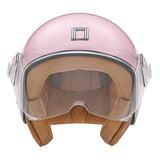 Casque Moto Jet Idol Rose Pastel | NOX - LE PRATIQUE DU MOTARD