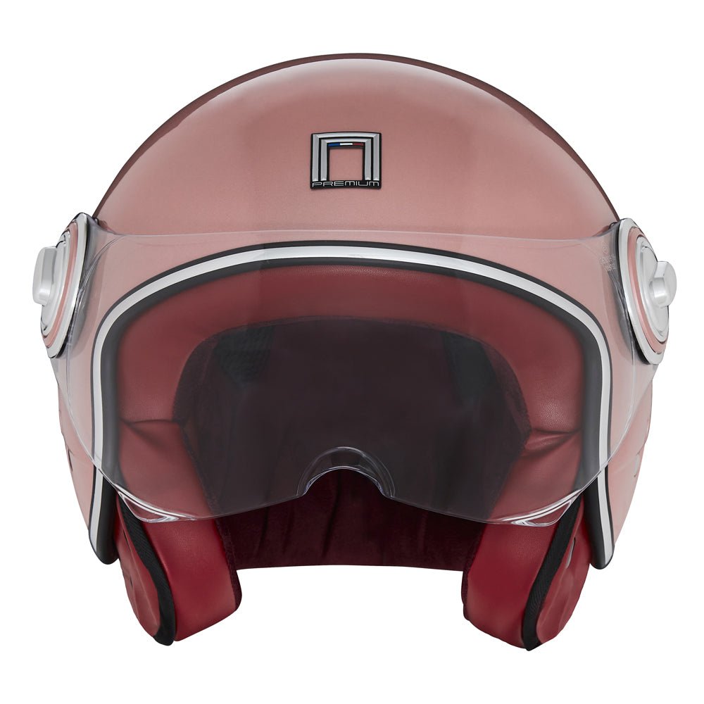 Casque Moto Jet Idol Or Rose | NOX - LE PRATIQUE DU MOTARD