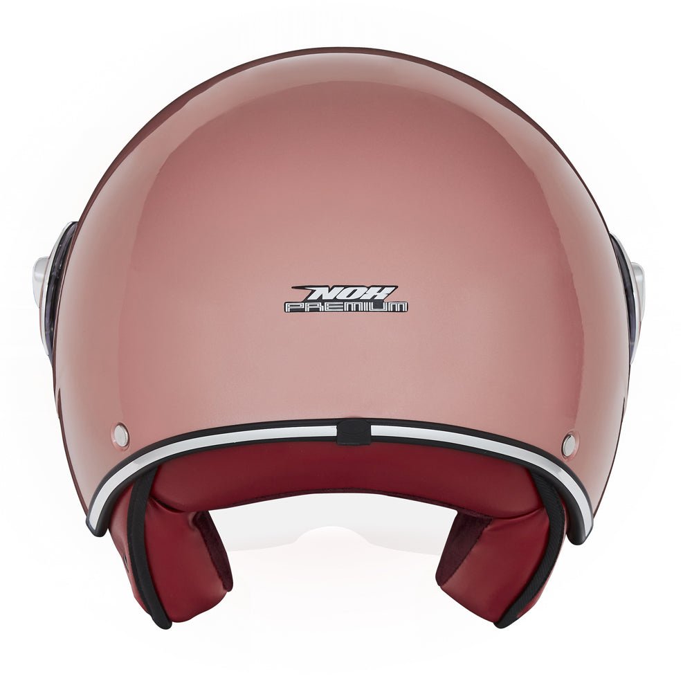 Casque Moto Jet Idol Or Rose | NOX - LE PRATIQUE DU MOTARD